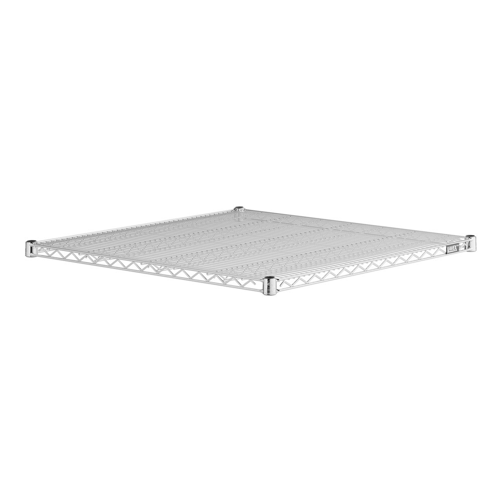 thumbnail interactive-video image 1 of Commercial Chrome Wire Wall Shelf - 14" X 36", NSF Listed For Kitchen, Restaurant, Or Workshop Storage 1 of 12