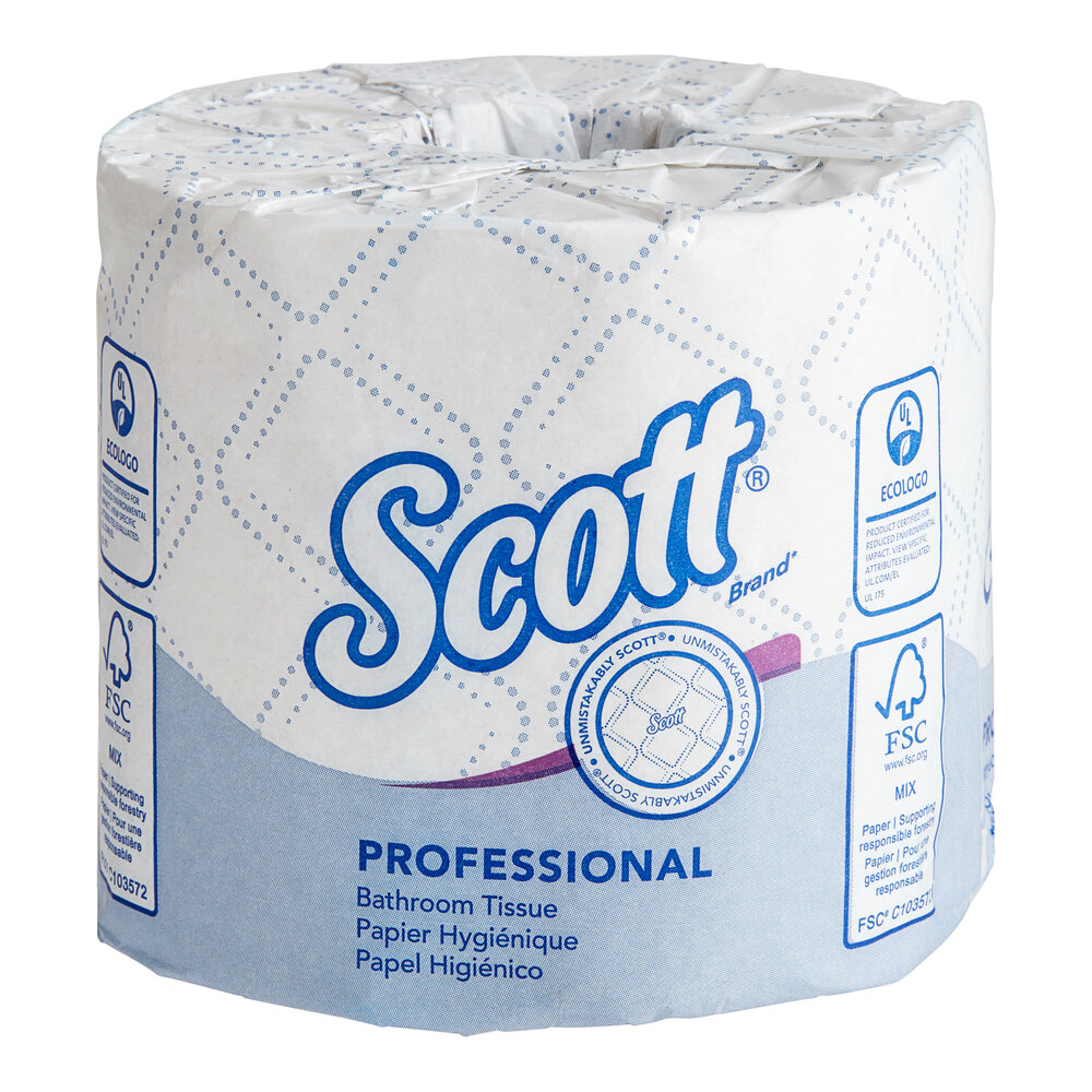 Scott® Professional 4" x 4" Individually-Wrapped 2-Ply Standard 550 ...
