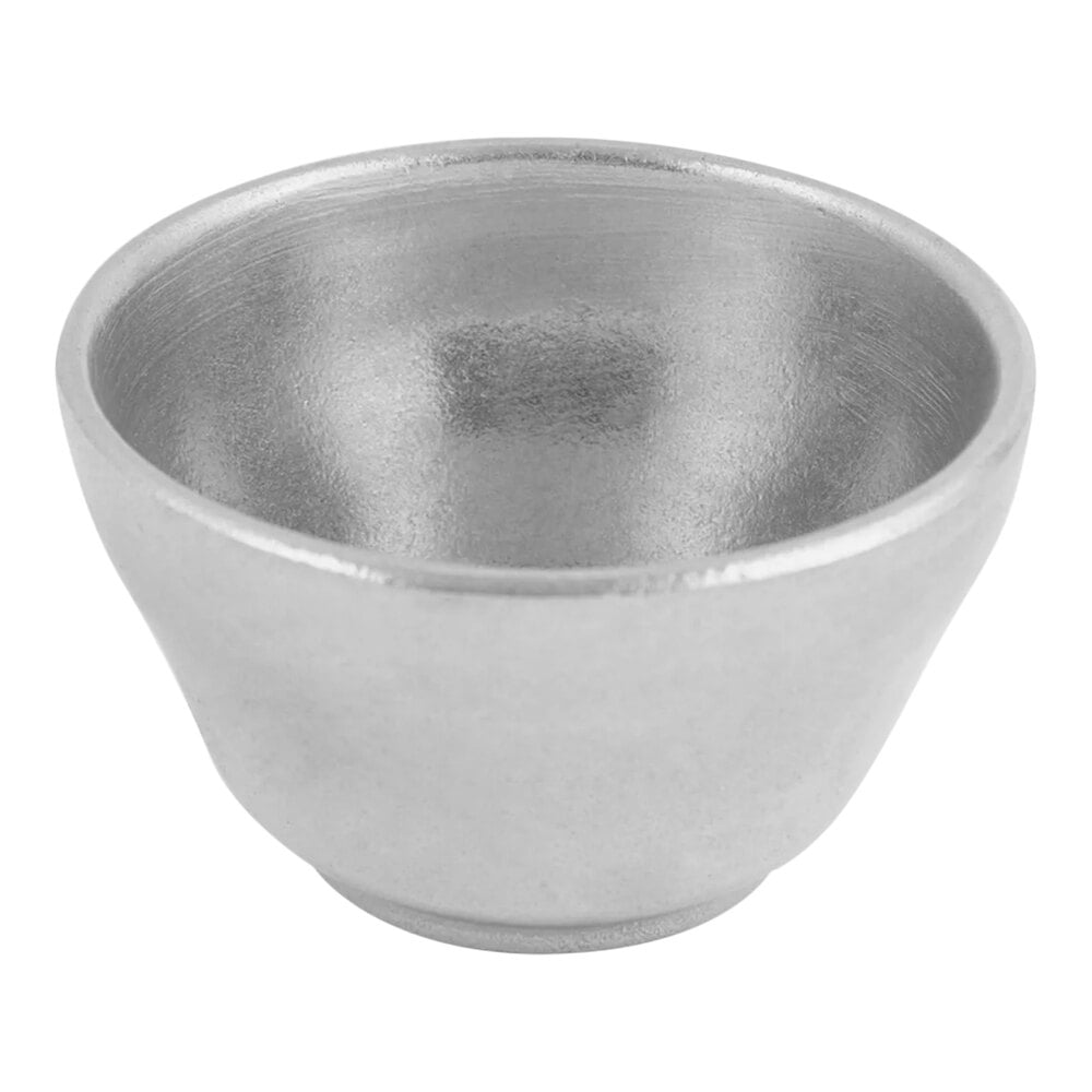 Bon Chef 6 oz. PewterGlo Cast Aluminum Bouillon Cup