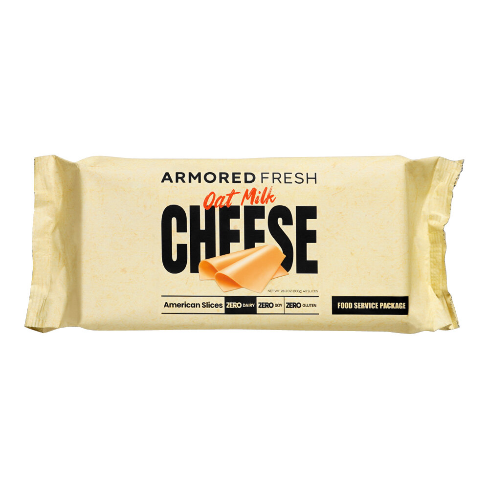Armored Fresh Vegan Sliced 40Slice American Cheese 2lb. 8/Case