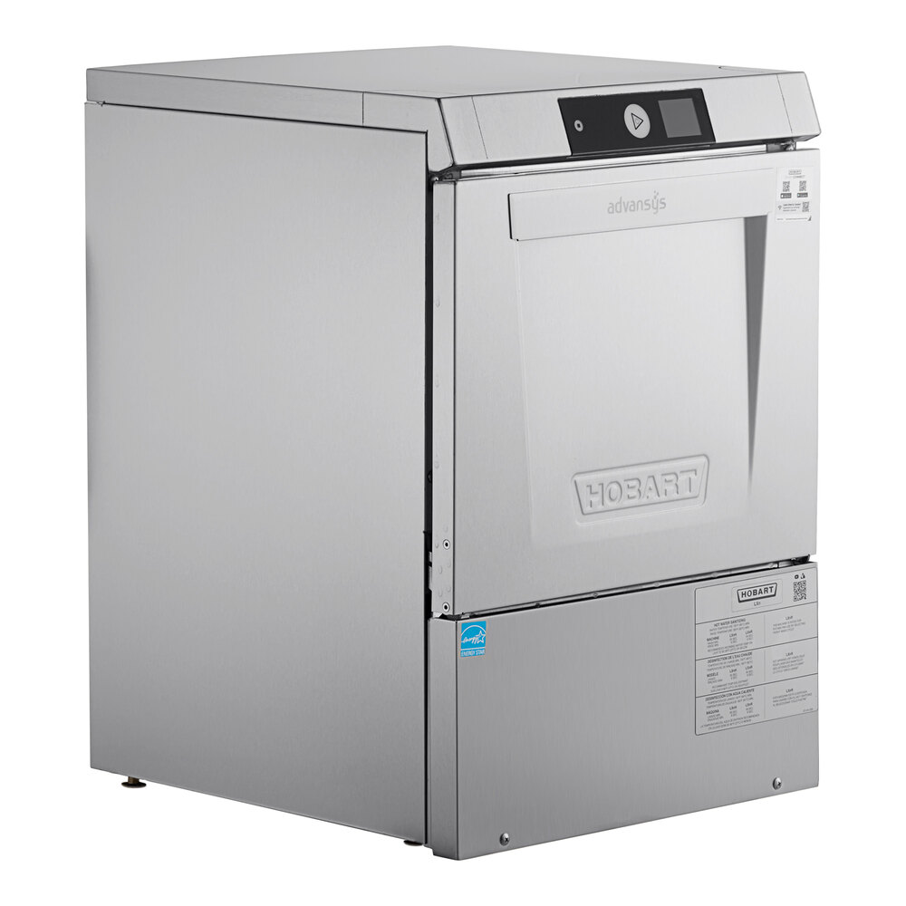 Hobart LXNR-2 Advansys High-Temperature Undercounter Dishwasher