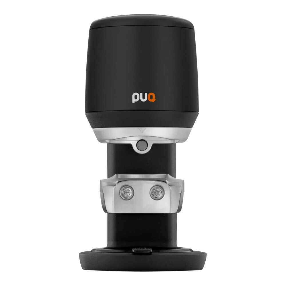 PUQpress mini 58.3 mm Black Automatic Espresso Tamper - 110-240V