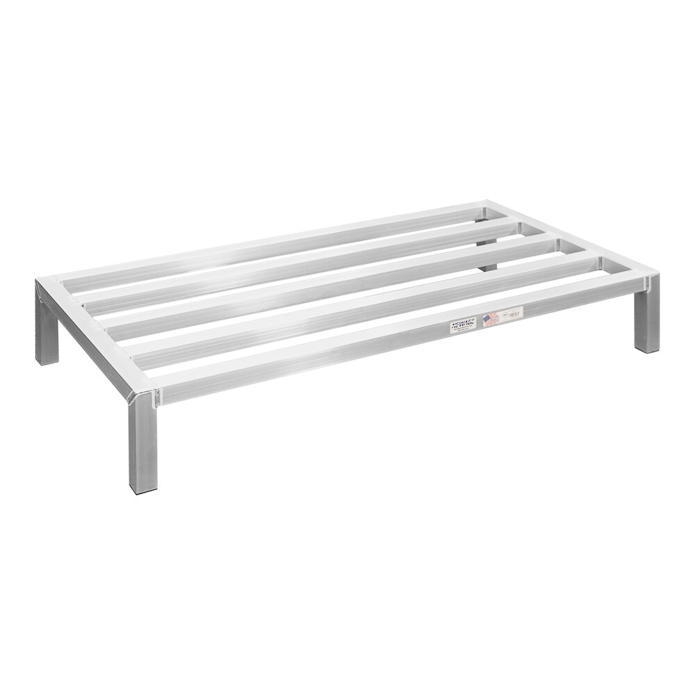 New Age 6000 Series 60" x 24" x 8" Aluminum Dunnage Rack 1,500 lb