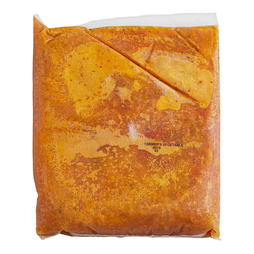 Bistro Soups by Vienna Beef Farmer's Market Vegetable Soup 4 lb. 4/Case