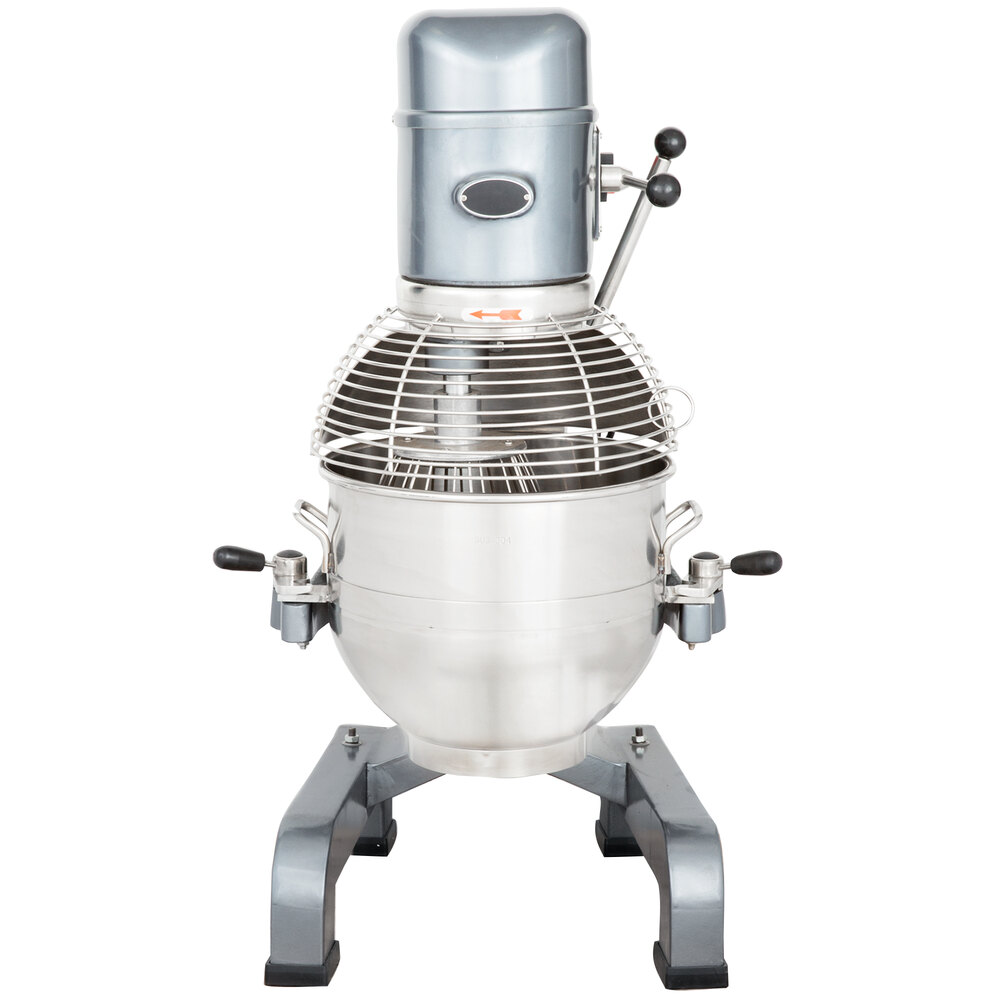 Avantco MX30 30 Qt. Gear Driven Commercial Floor Mixer with