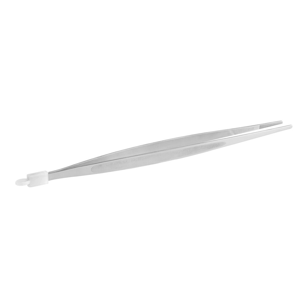 Mercer Culinary M35132 11 3/4 Straight Precision / Plating Tongs