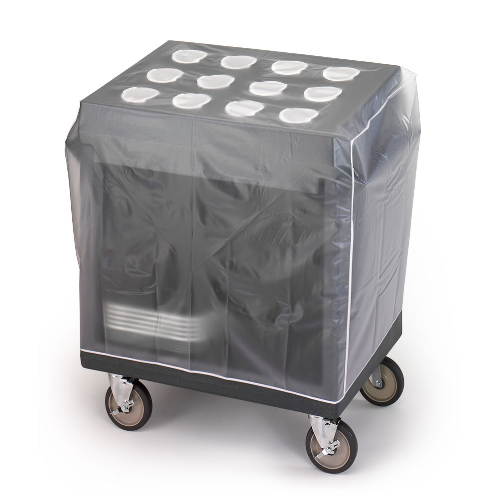 Cambro TDC30C000 - Vinyl Cover - For TDC30 Dish Cart - Opaque White main image 0