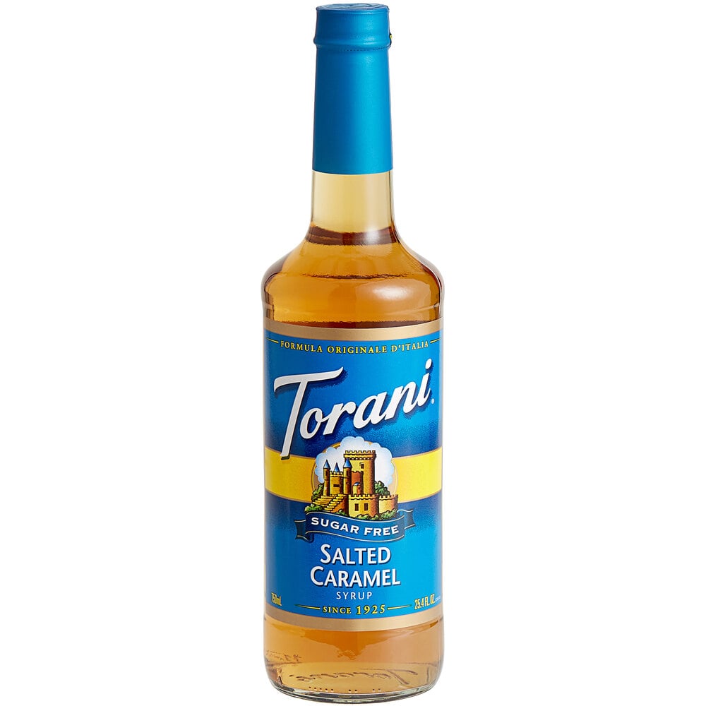 Torani Sugar Free Salted Caramel Flavoring Syrup Ml