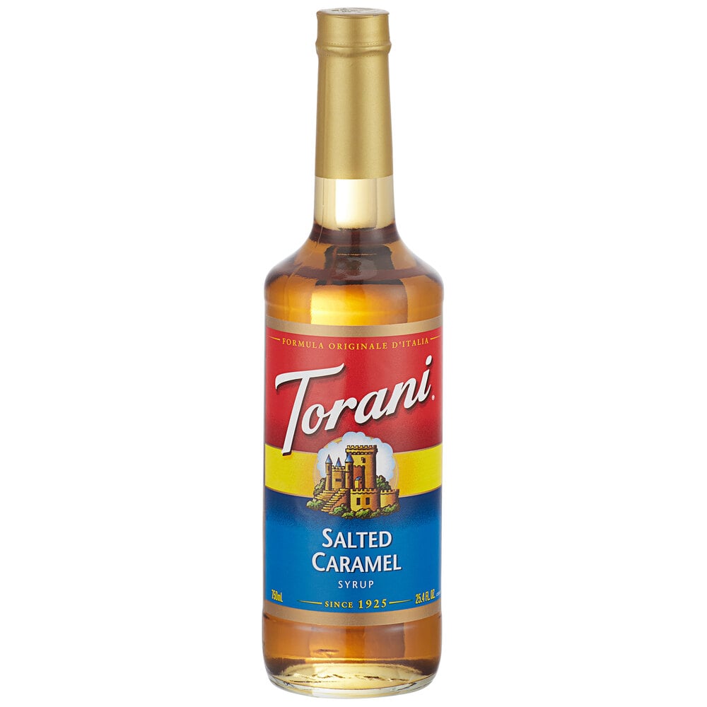 Torani Classic Flavored Syrups - 750 ml Glass Bottle: Gingerbread
