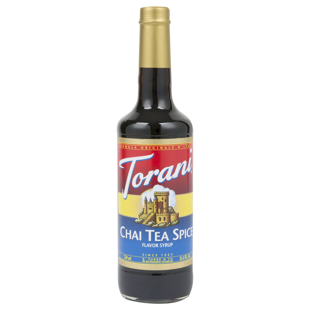 Torani Chai Tea Spice Flavoring Syrup 750 mL