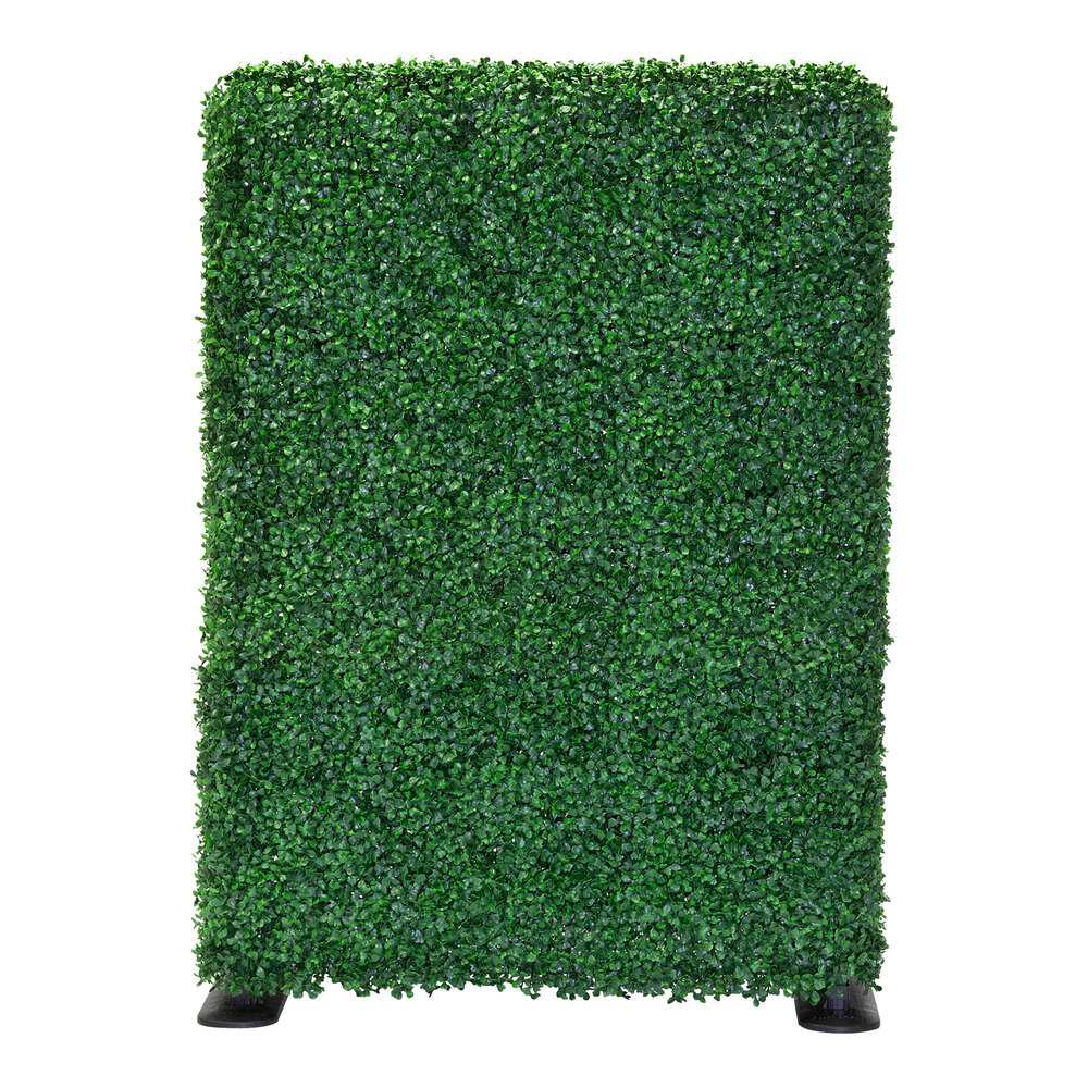 NatraHedge 1250 Series 72" Artificial Boxwood Freestanding Hedge