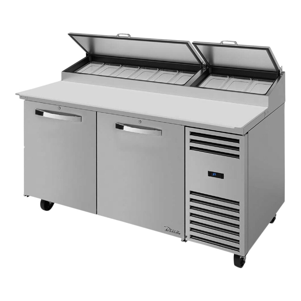 True TPPAT67HCSPEC3 Spec Series 67 3/8" Refrigerated Pizza Prep