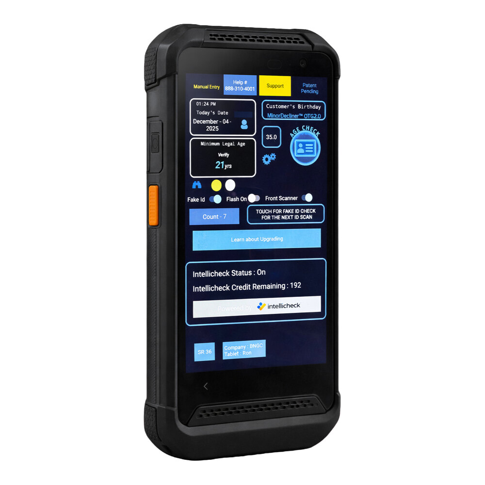 Csid Scanner Minor Decliner Smart Mobile-C ID Scanner