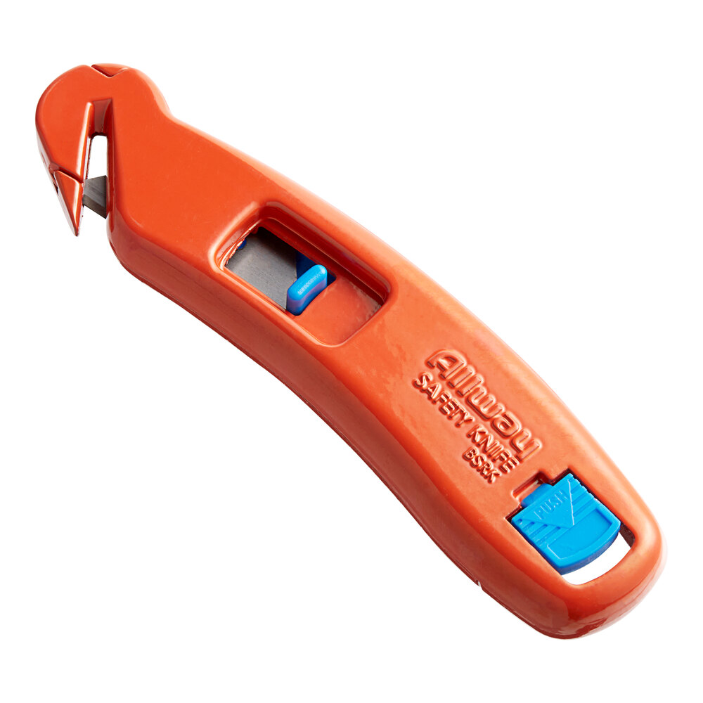 Allway Tools Pelican DualFunction Safety Knife with 6 Blades BSRKB6