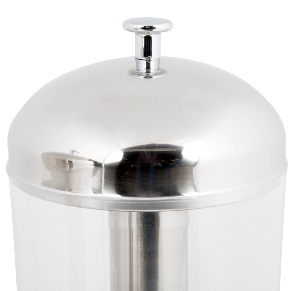Capri Beverage Dispenser - Round - Polycarbonate Unbreakable