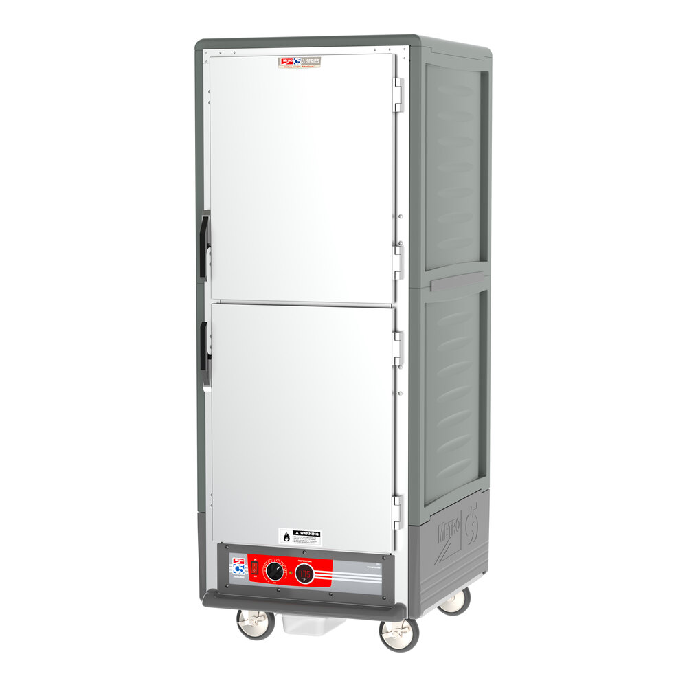 Metro C539-HDS-4-GY C5 3 Series Heated Holding Cabinet with Solid
