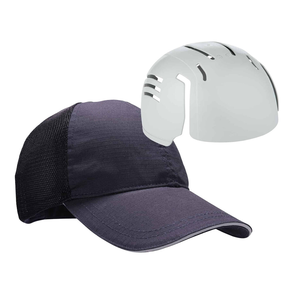 Ergodyne Skullerz 8946 Navy Standard Baseball Cap with Bump Cap
