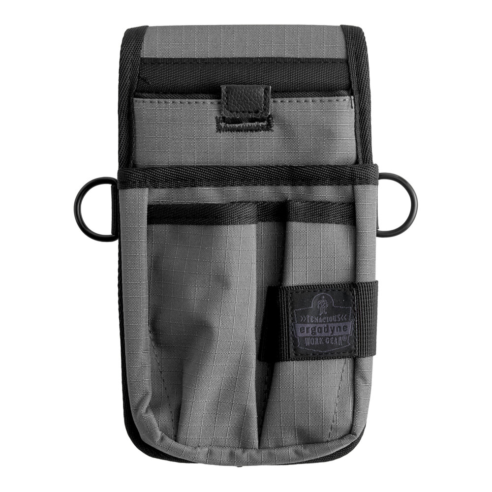 Ergodyne Arsenal 5569 4-Pocket Tool Pouch with Belt Clip and