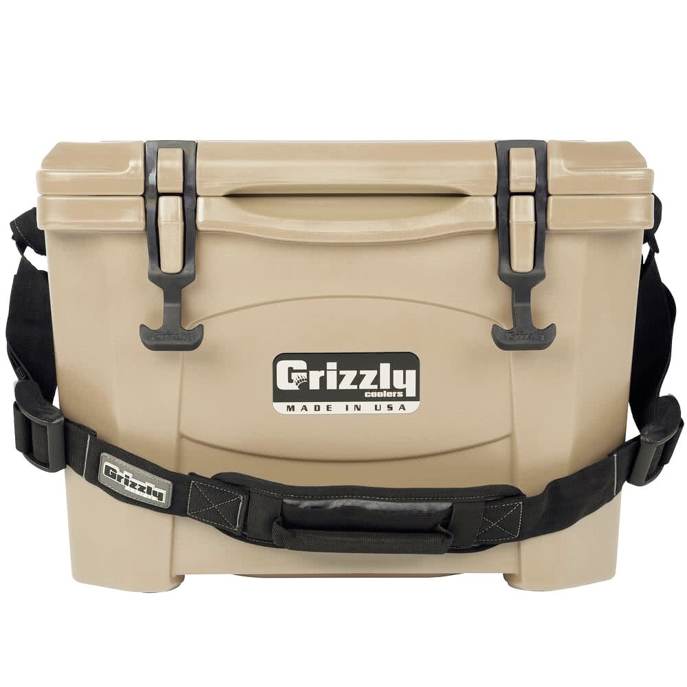 Grizzly Cooler Tan 15 Qt. Extreme Outdoor Merchandiser / Cooler