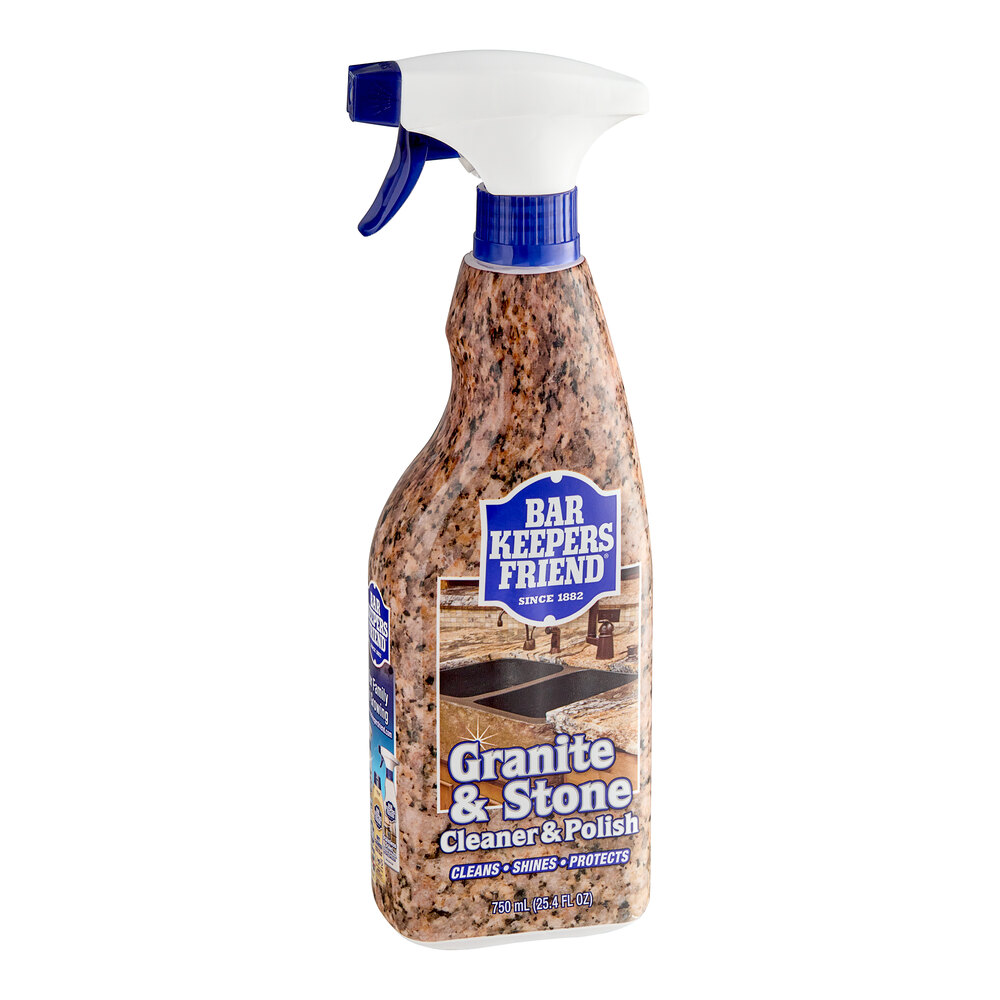 Bar Keepers Friend 11389 25.4 fl. oz. Granite & Stone Cleaner / Polish
