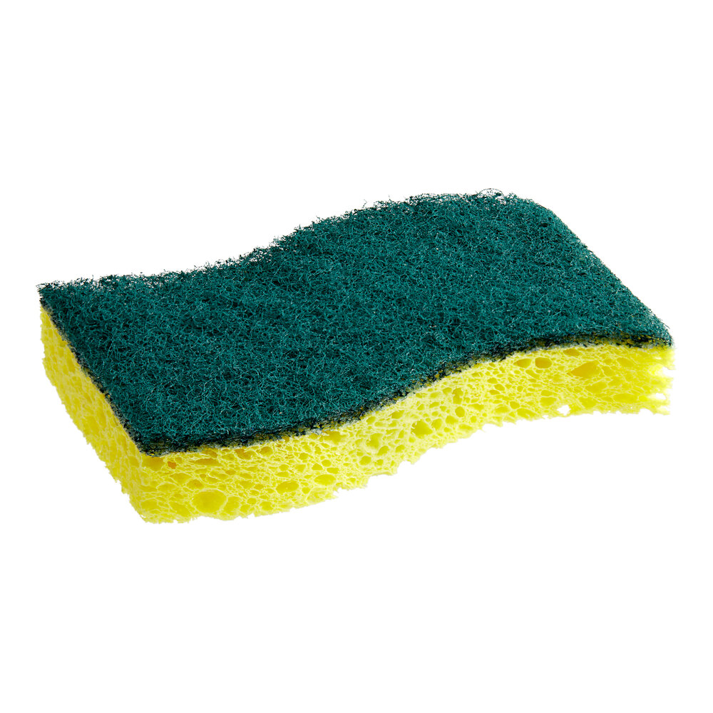 24 Pack) Heavy Duty Scrub Sponges By SCRUBIT, Kitchen Dish,Scrubber Sponge | Premium Snacks