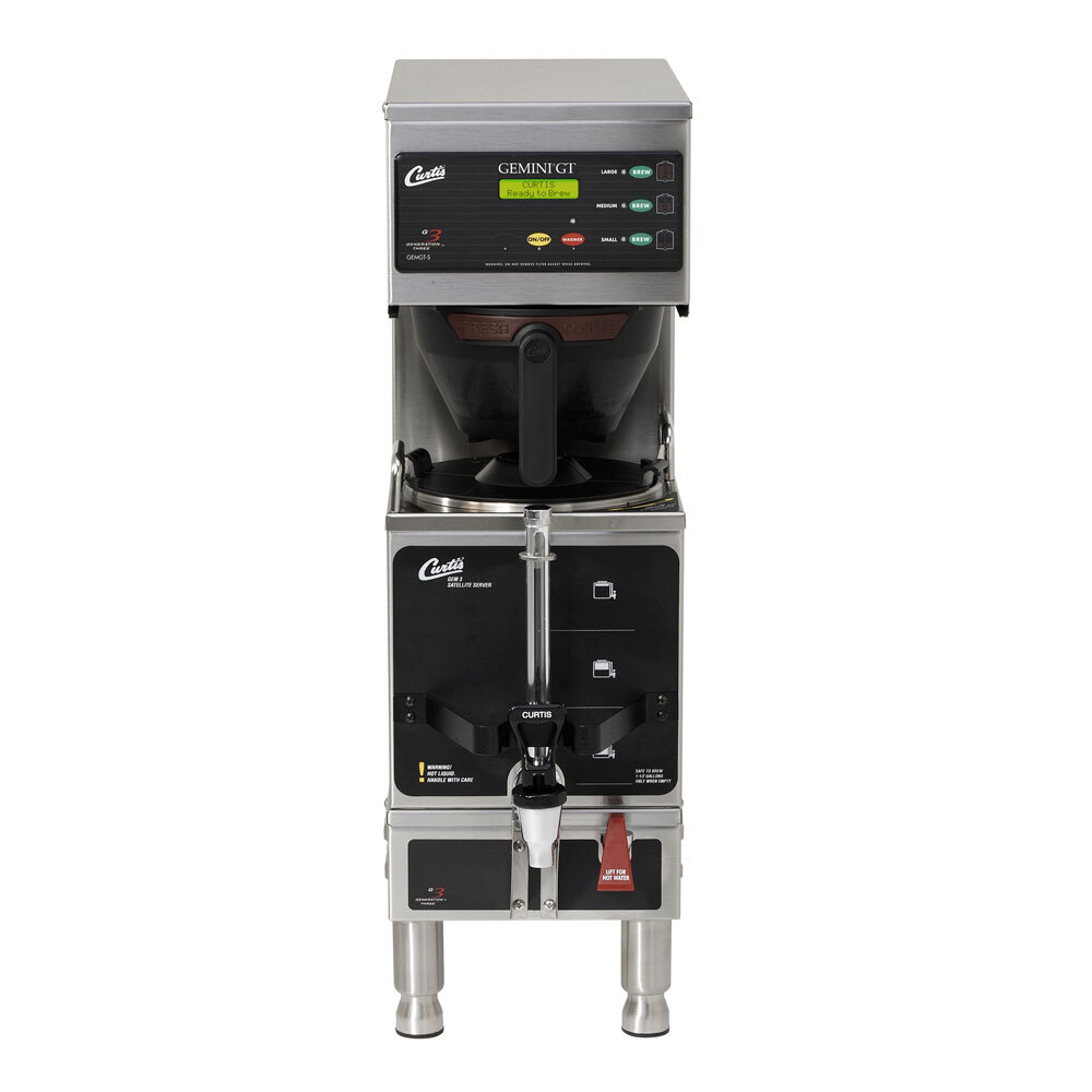 Curtis GEMSS63A1000 G3 Gemini Single 1.5 Gallon Coffee Satellite