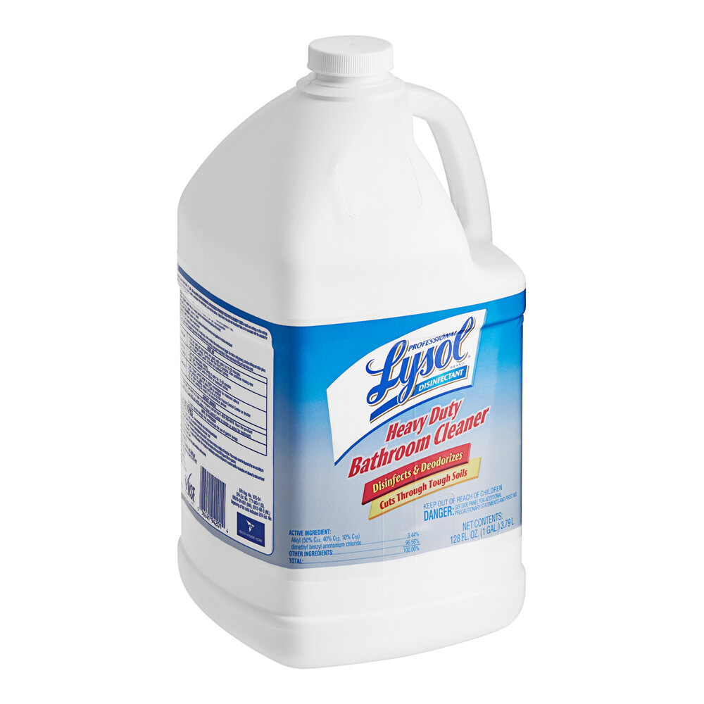 Professional Lysol RAC94201CT 1 Gallon Disinfectant HeavyDuty Bathroom