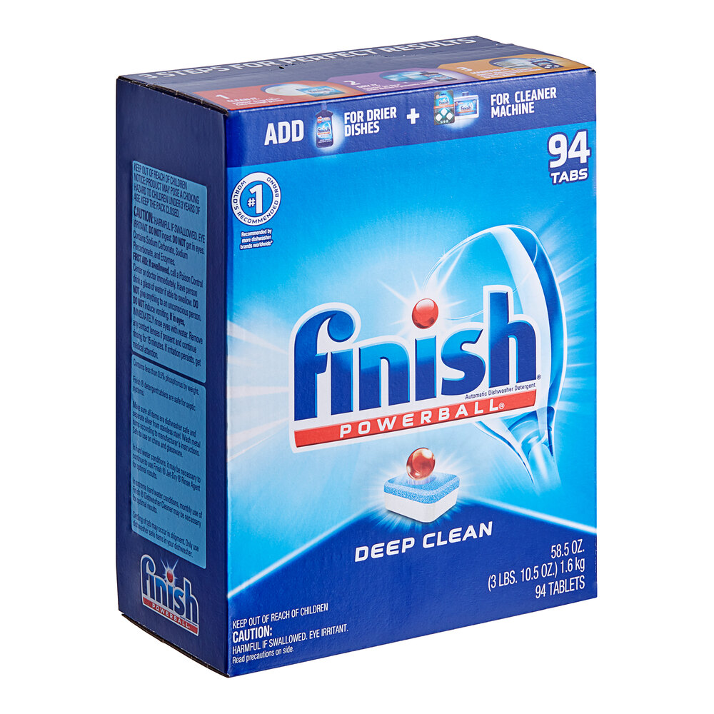 Finish RAC97330CT 94Count Powerball Deep Clean Dishwasher Detergent Tabs