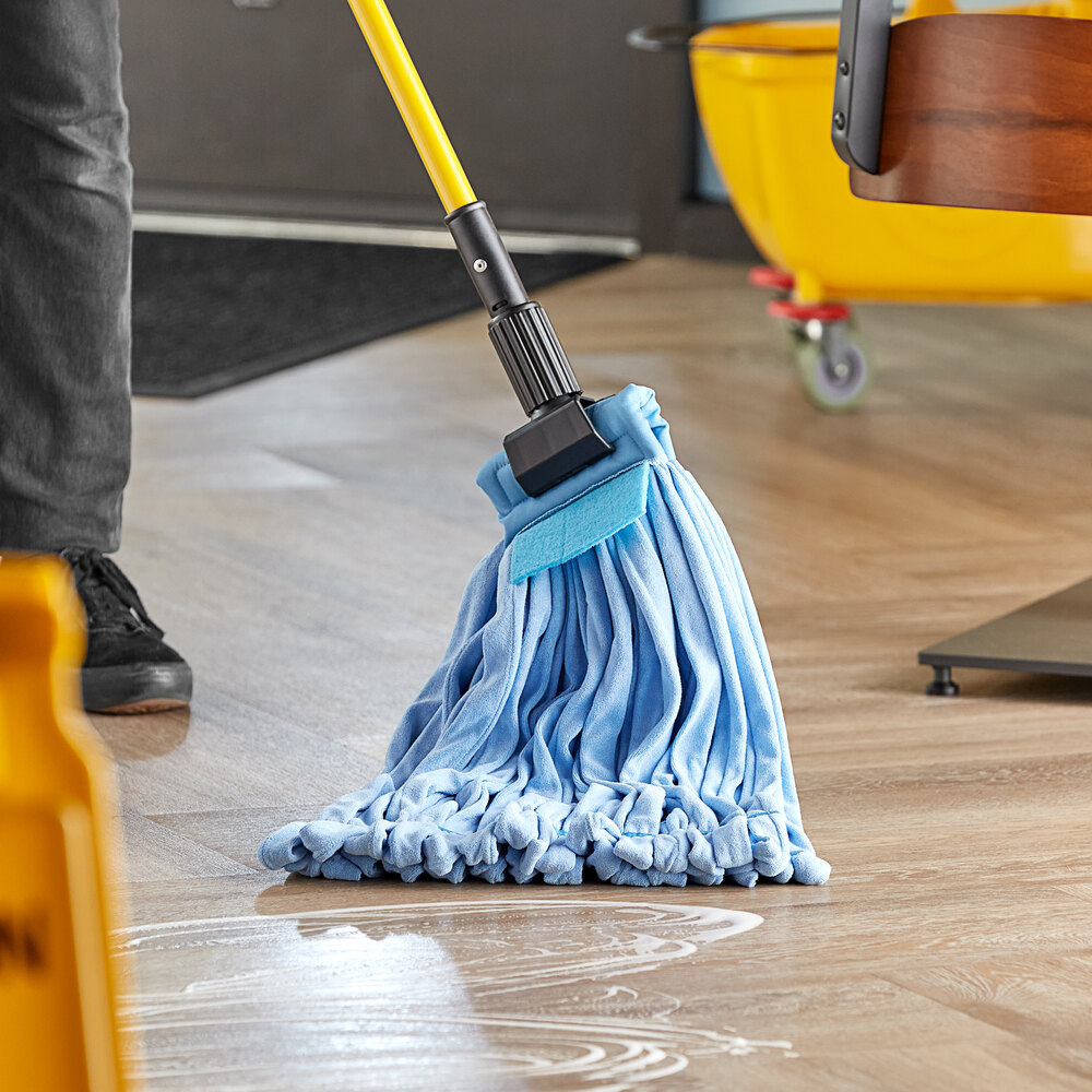 22 oz. Blue Microfiber Tube Mop with 5