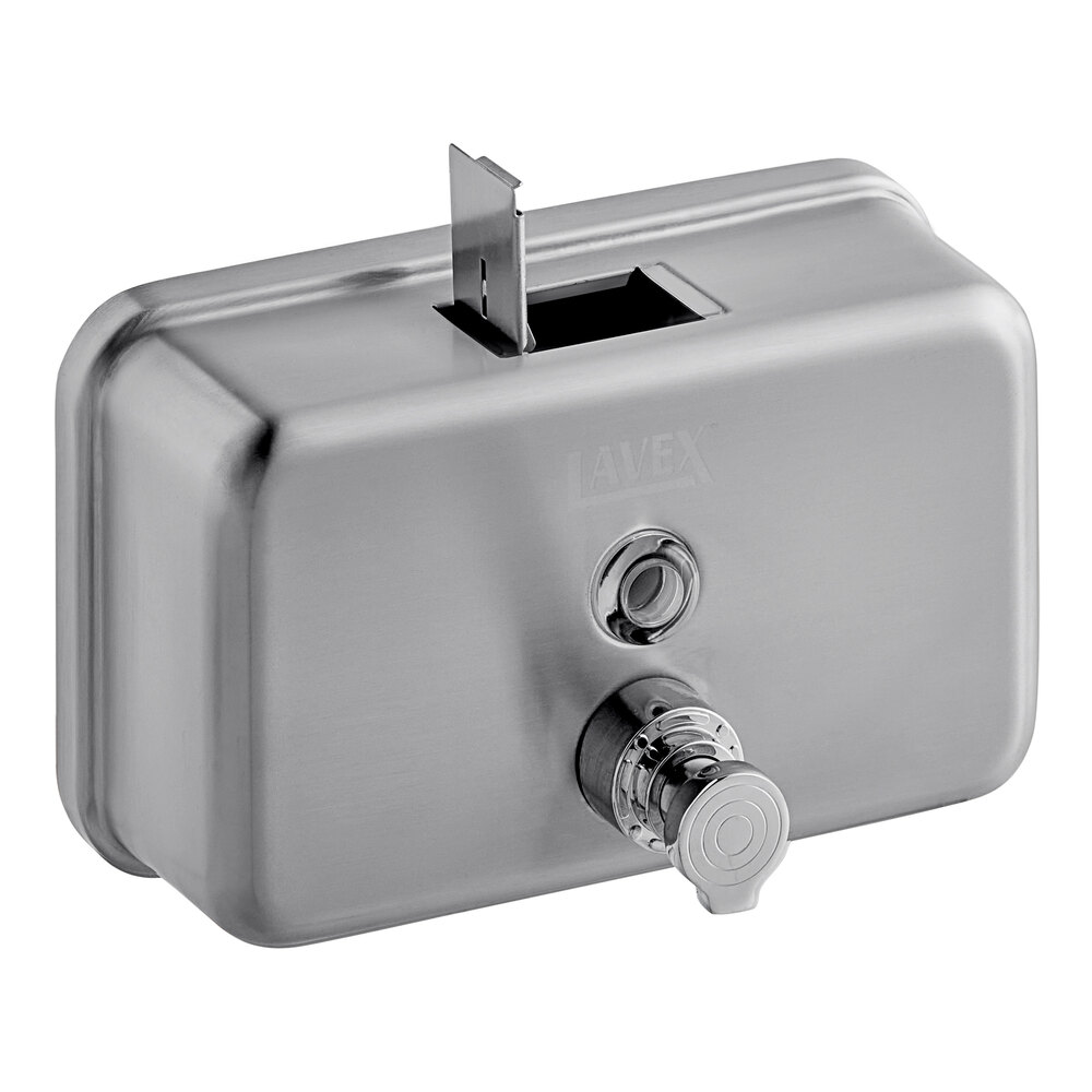 40 fl. oz. (1,200 mL) Stainless Steel Manual Surface-Mounted