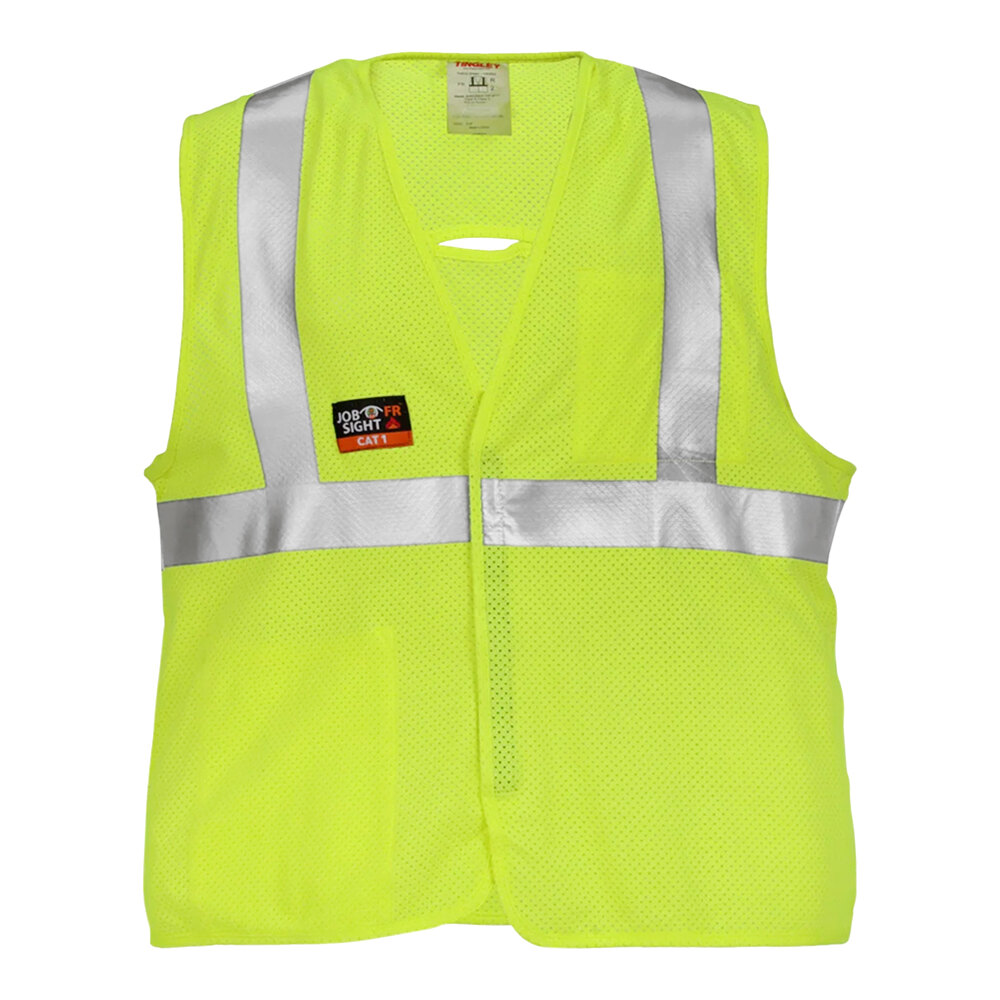 TINGLEY Job Sight High-Visibility Work Sweatshirt - ANSI Compliant, Detachable Hood