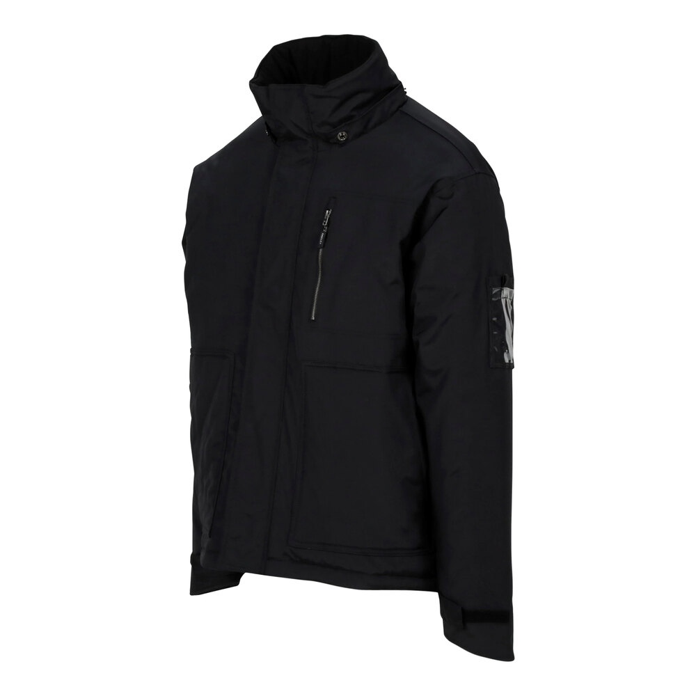 Tingley Cold Gear Insulated Black Jacket with Detachable Hood 