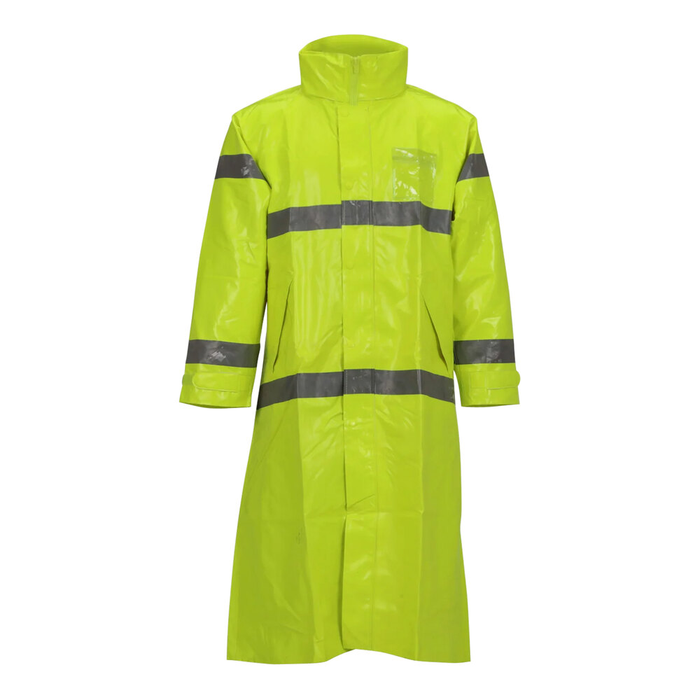 Tingley Comfort-Brite Type R Class 3 Hi-Vis Lime Rain Coat