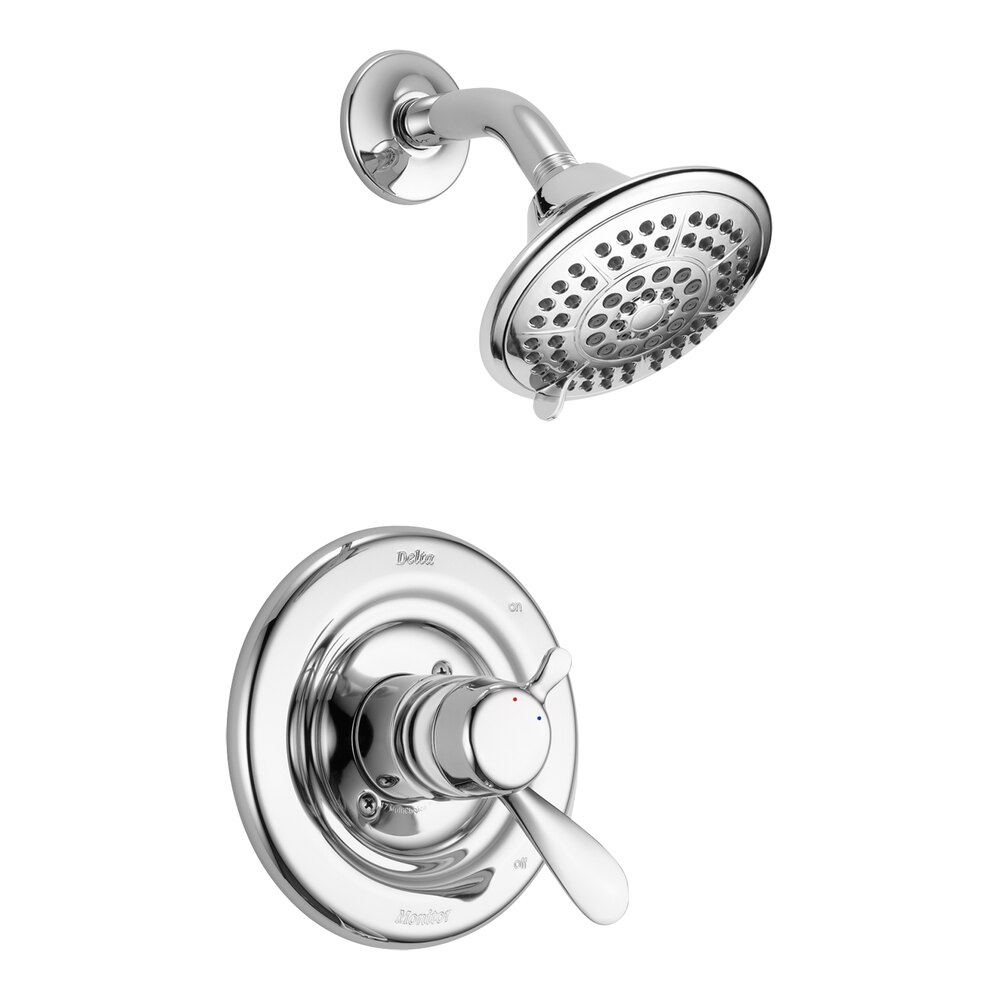 Delta Faucet T17230 Classic 1.75 GPM Chrome Valve and Shower Trim Kit ...