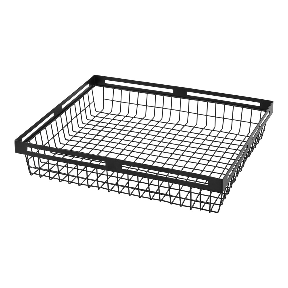 American Metalcraft Black Twilight 15 X 12 X 3 Black Metal Nestable American metalcraft black twilight 15 x 12 x 3 black metal nestable