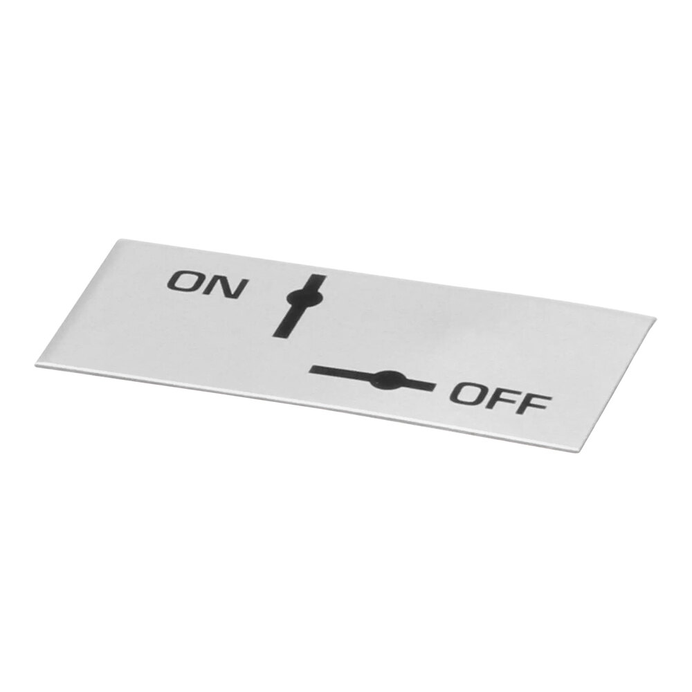 Vulcan 00-414708-00001 Plate, On-Off