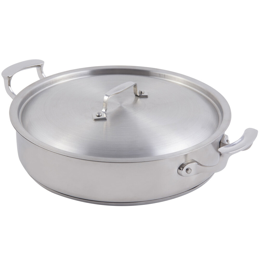 Bon Chef 60030 Cucina 6 Qt. Brazier Pot with Cover