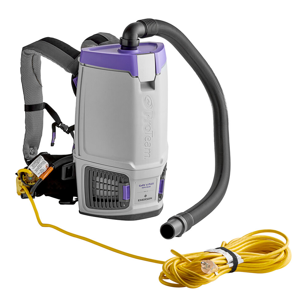ProTeam GoFit® 6 PLUS 107737 6 Qt. Backpack Vacuum with 107099
