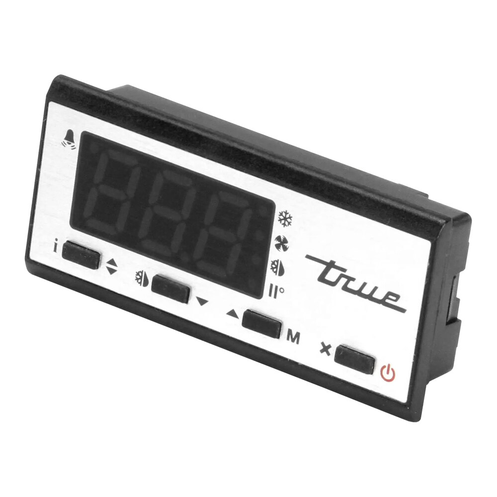 True Refrigeration 980992 Display, Lcd-5S-2Tm Blue Led Ss Brush