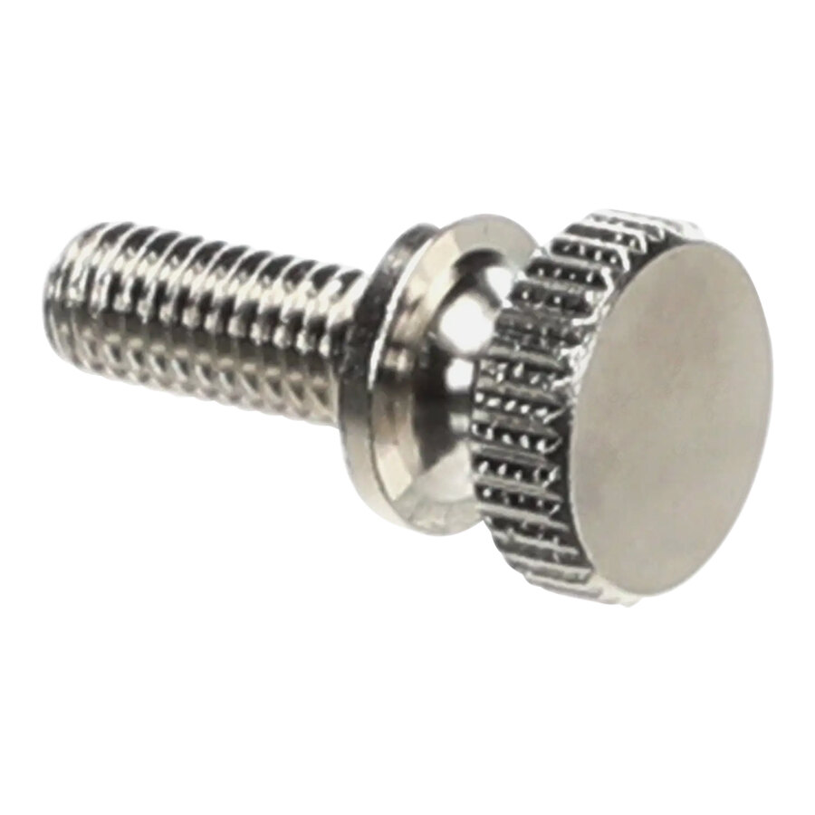 Knurled Thumb Screws 10-32x1 1/2 Inch - Black Oxide Low Carbon Steel (2 Pack)