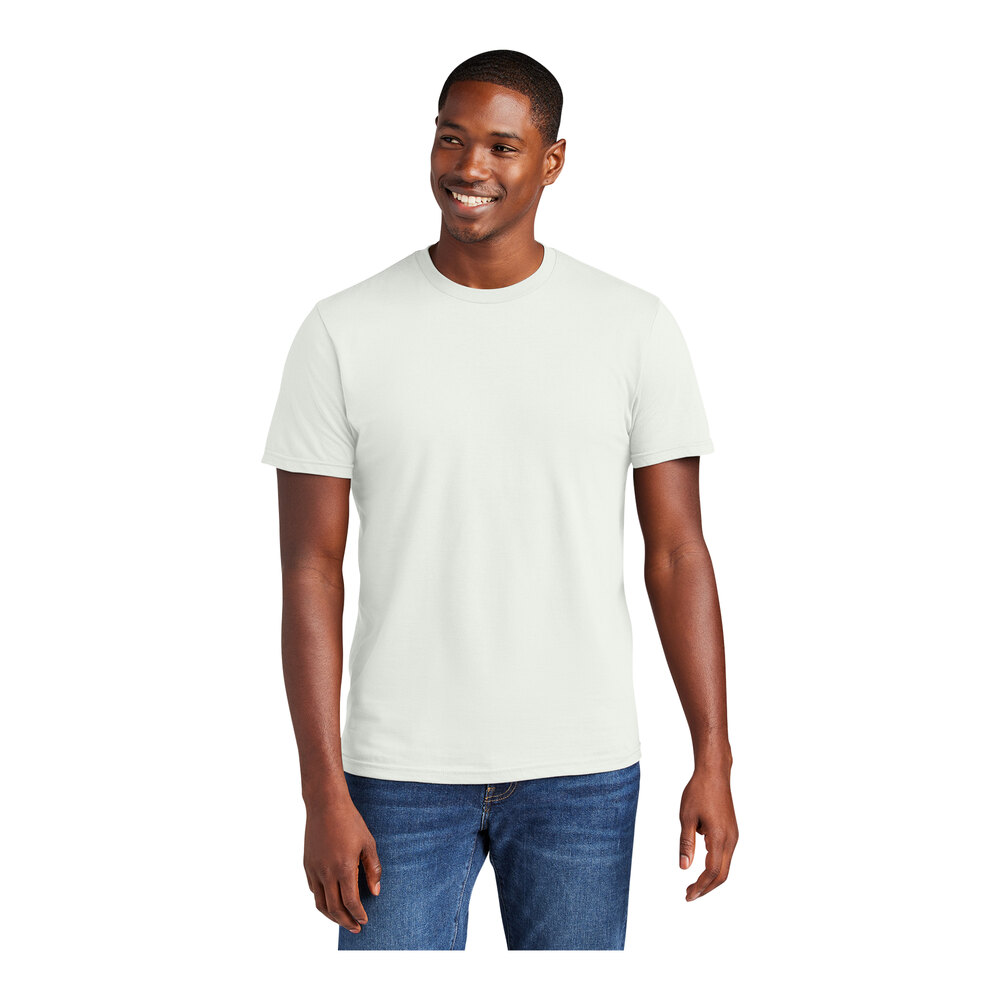 District Very Important Tee DT6000 Unisex Customizable White Smoke ...