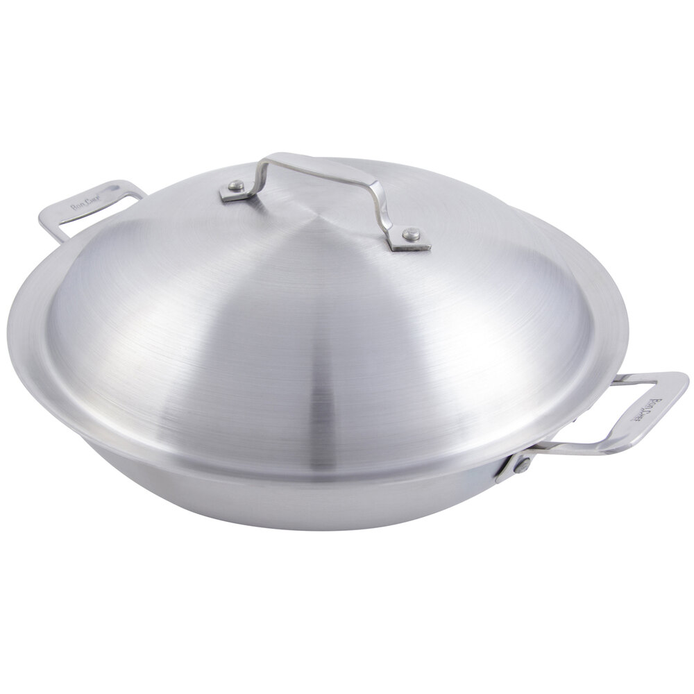 Bon Chef 60011 Cucina 10" Stainless Steel Brazier Pan with Lid