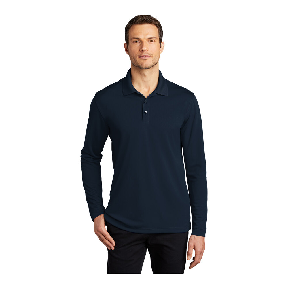 DS Breeze Water Bloom Blue Print Cap Sleeve Mesh Polo Shirt