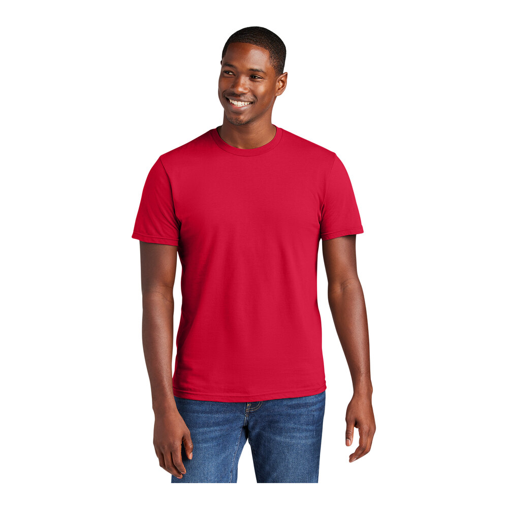 District Very Important Tee DT6000 Unisex Customizable Classic Red ...