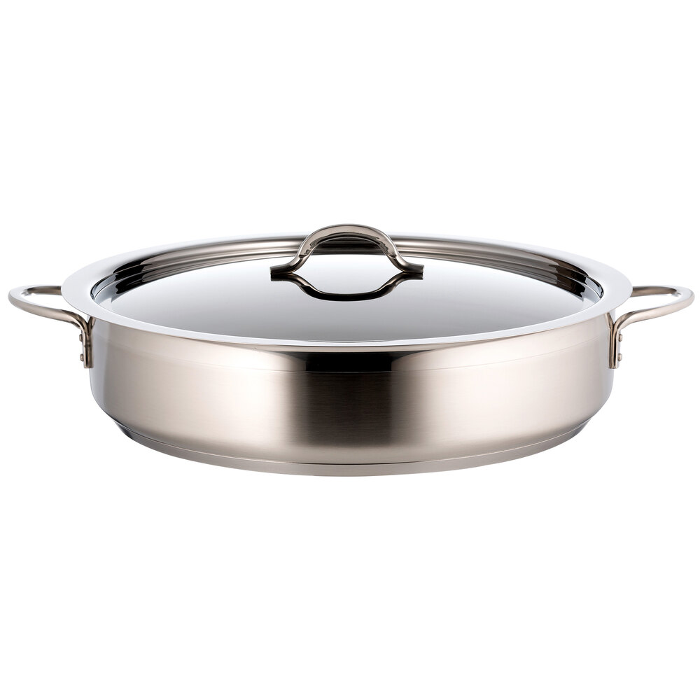 Bon Chef 60032 Cucina 9 Qt. Brazier Pot with Cover