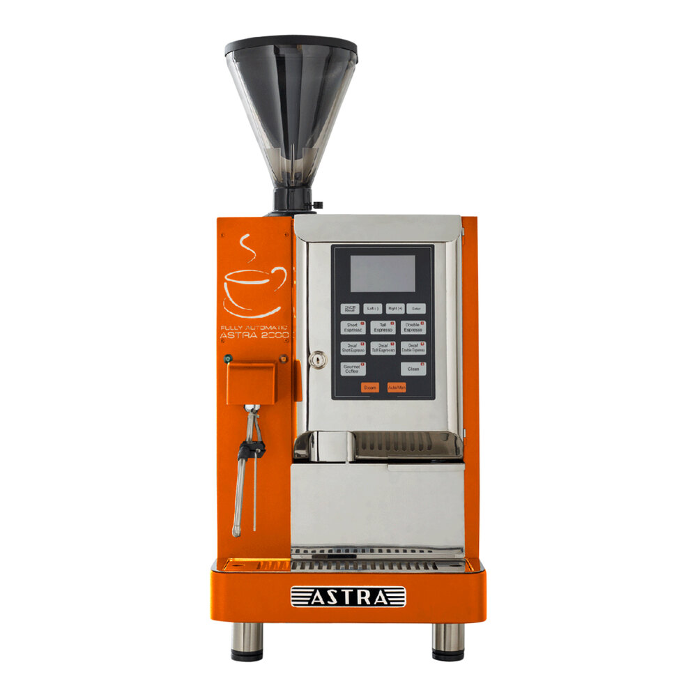 Astra A-2000-OR A2000 Gloss Orange Super Automatic Espresso
