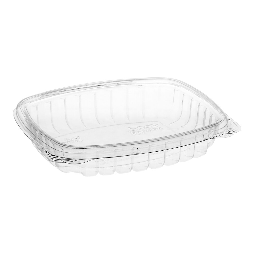 Good Natured 16 oz. Clear PLA Multi-Purpose Clamshell Package - 200/Case