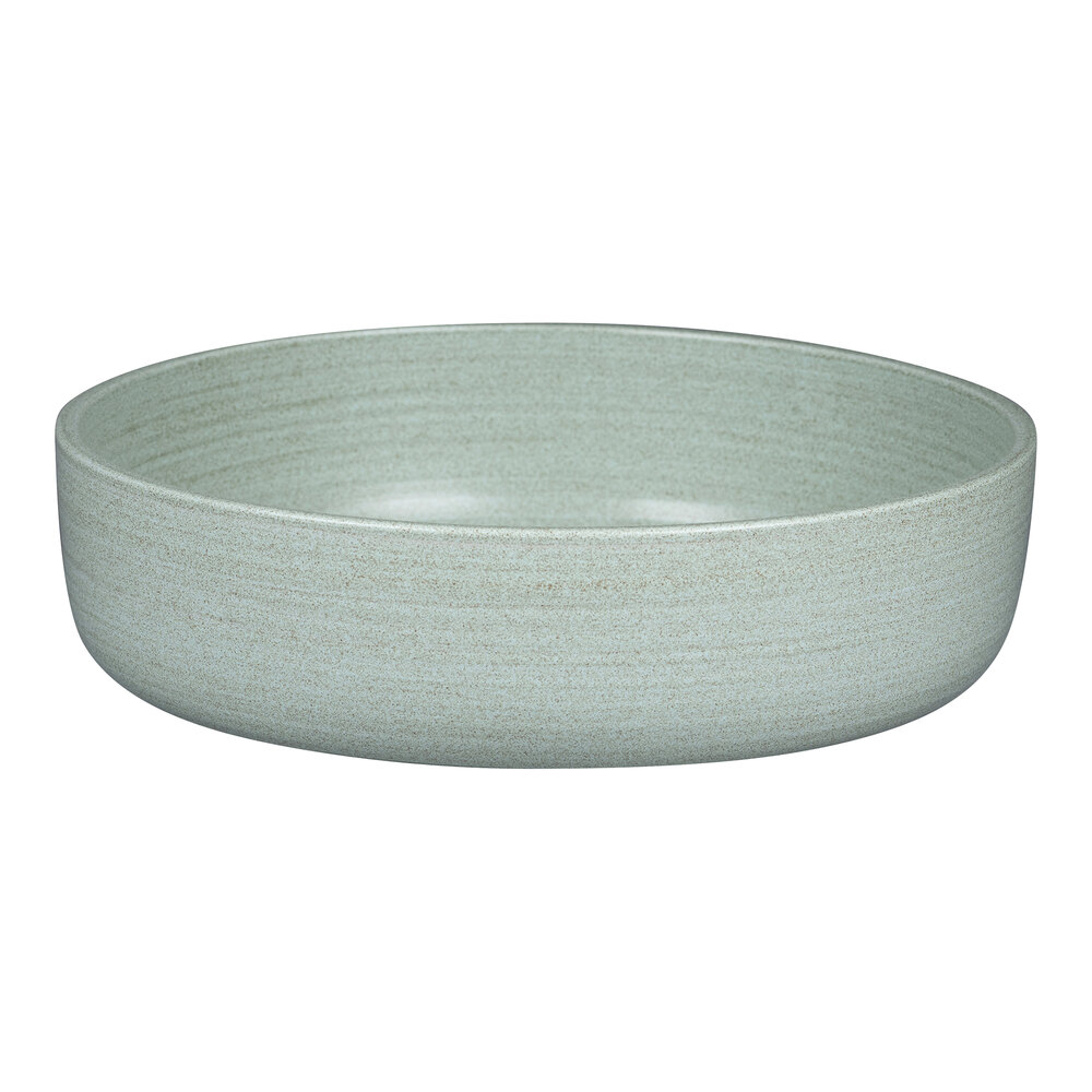 RAK Porcelain Rakstone Selva 91.29 oz. Aqua Green Porcelain Bowl - Set of 2