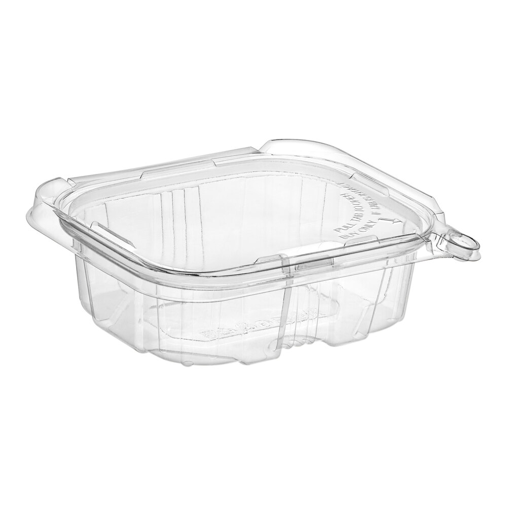 Choice TamperSafe 12 oz. Tamper-Resistant, Tamper-Evident Clear PET ...