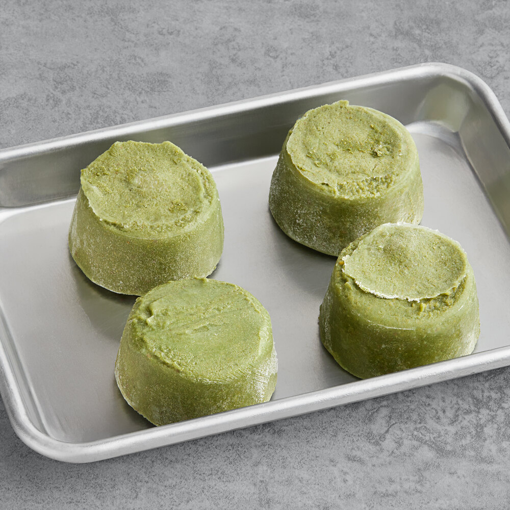 Blender Bites Green D-Tox Frozen Smoothie Pucks - 50/Case